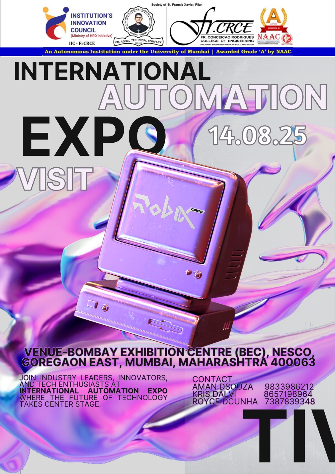 AUTOMATION EXPO 2025 poster